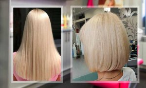 Выпрямление волос, ламинирование волос