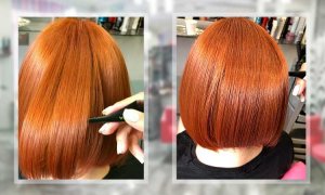 Выпрямление волос, ламинирование волос