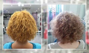 Биозавивка, афро накрутка волос