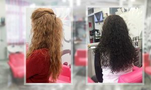 Биозавивка, афро накрутка волос