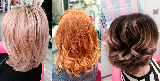 Новомодные техники окрашивания,  Ombre 